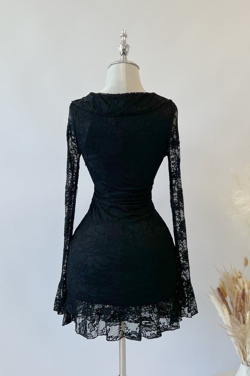 Felicia Mini Dress - Black
