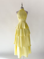 Chiara Maxi Dress - Lemon