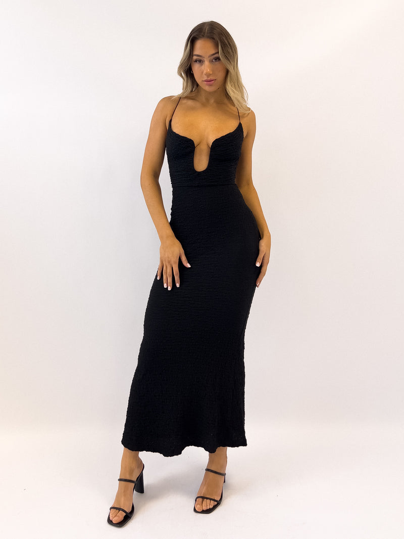 Magnificence Maxi Dress - Black