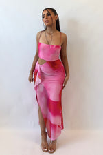 Everlee Midi Dress - Pink