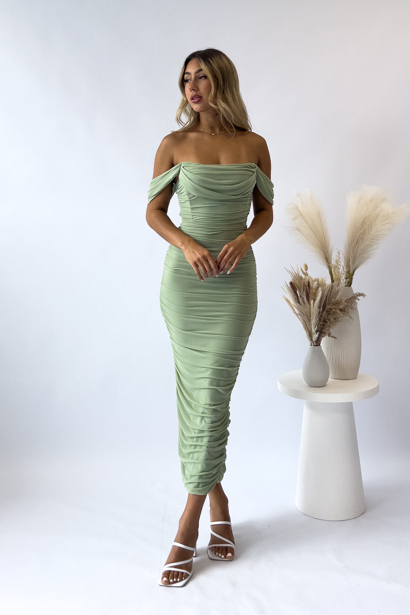 Regan Maxi Dress - Sage