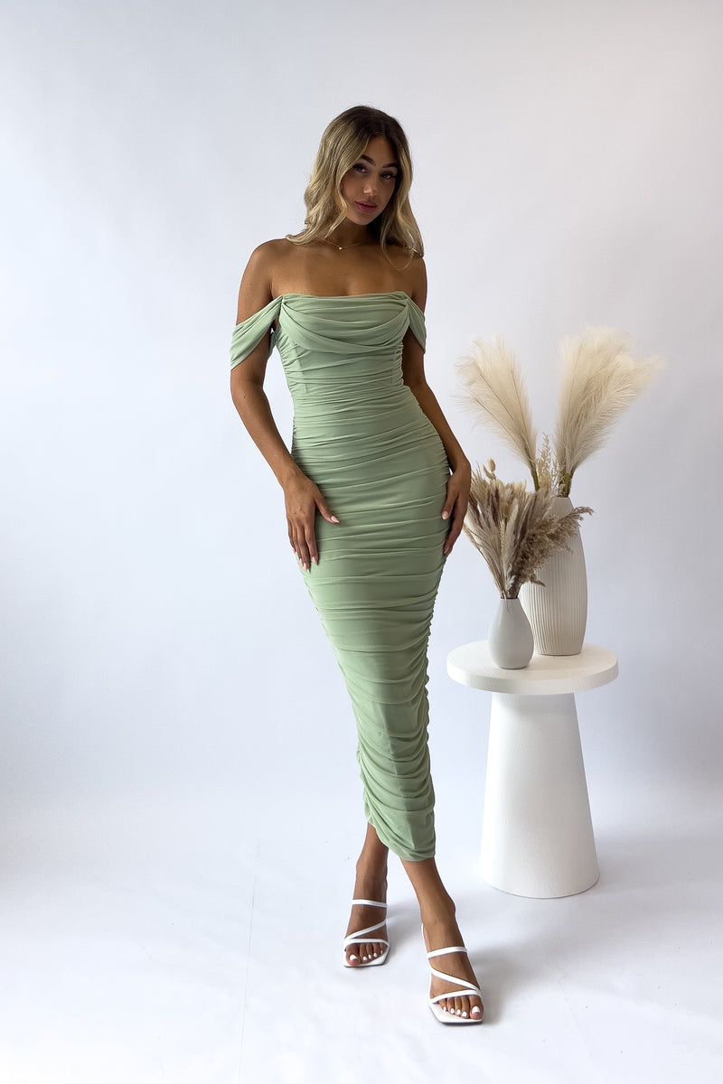 Regan Maxi Dress - Sage