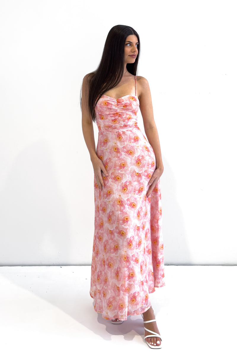 Christina Floral Maxi Dress