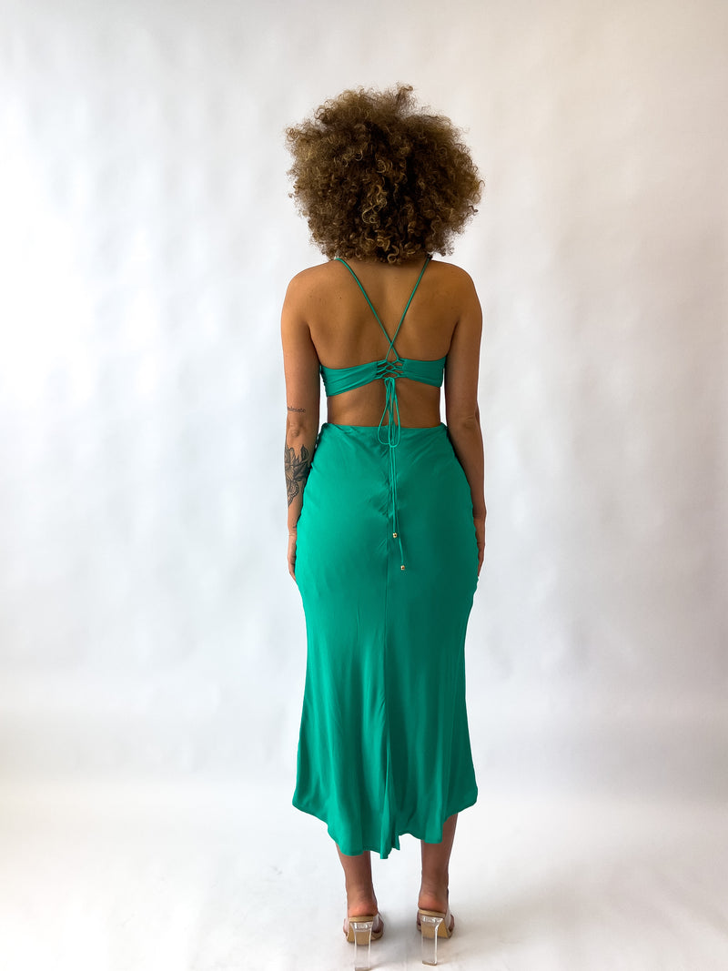 Zoe Maxi Dress - Green