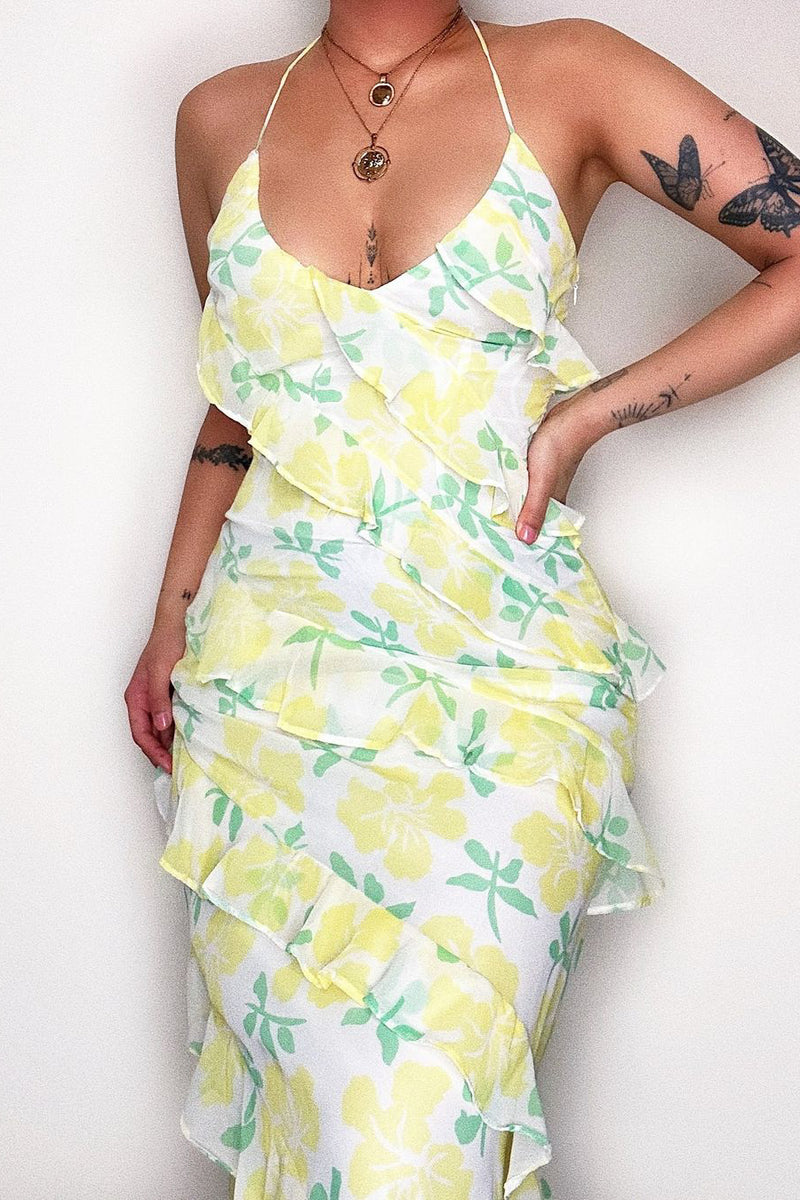 Jenelle Floral Midi Dress