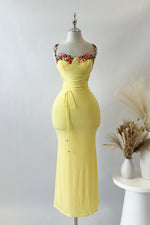 Euphrasia Maxi Dress - Yellow