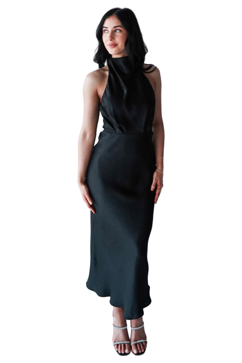 Nortia Maxi Dress - Black