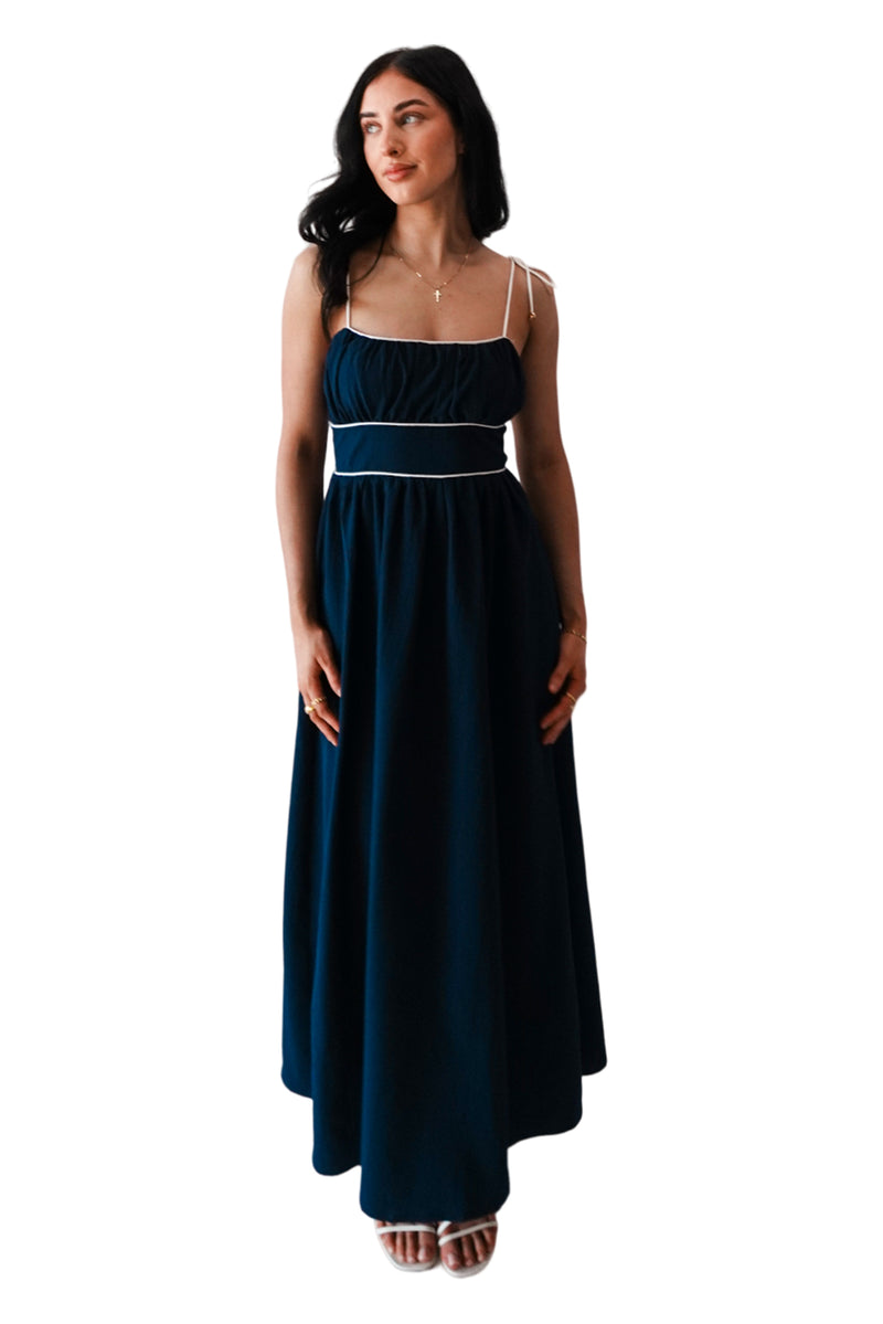 Ellisha Maxi Dress - Navy