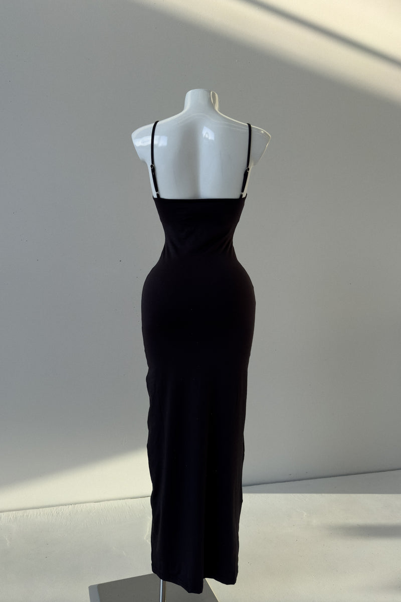 Soleil Maxi Dress - Black