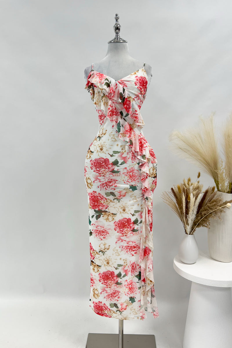 Diana Floral Midi Dress