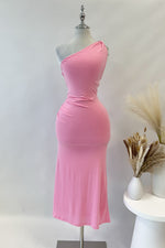 Kamea Midi Dress - Pink