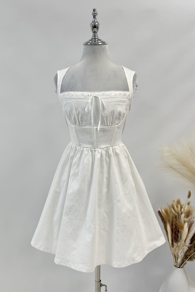 Kalea Mini Dress - White
