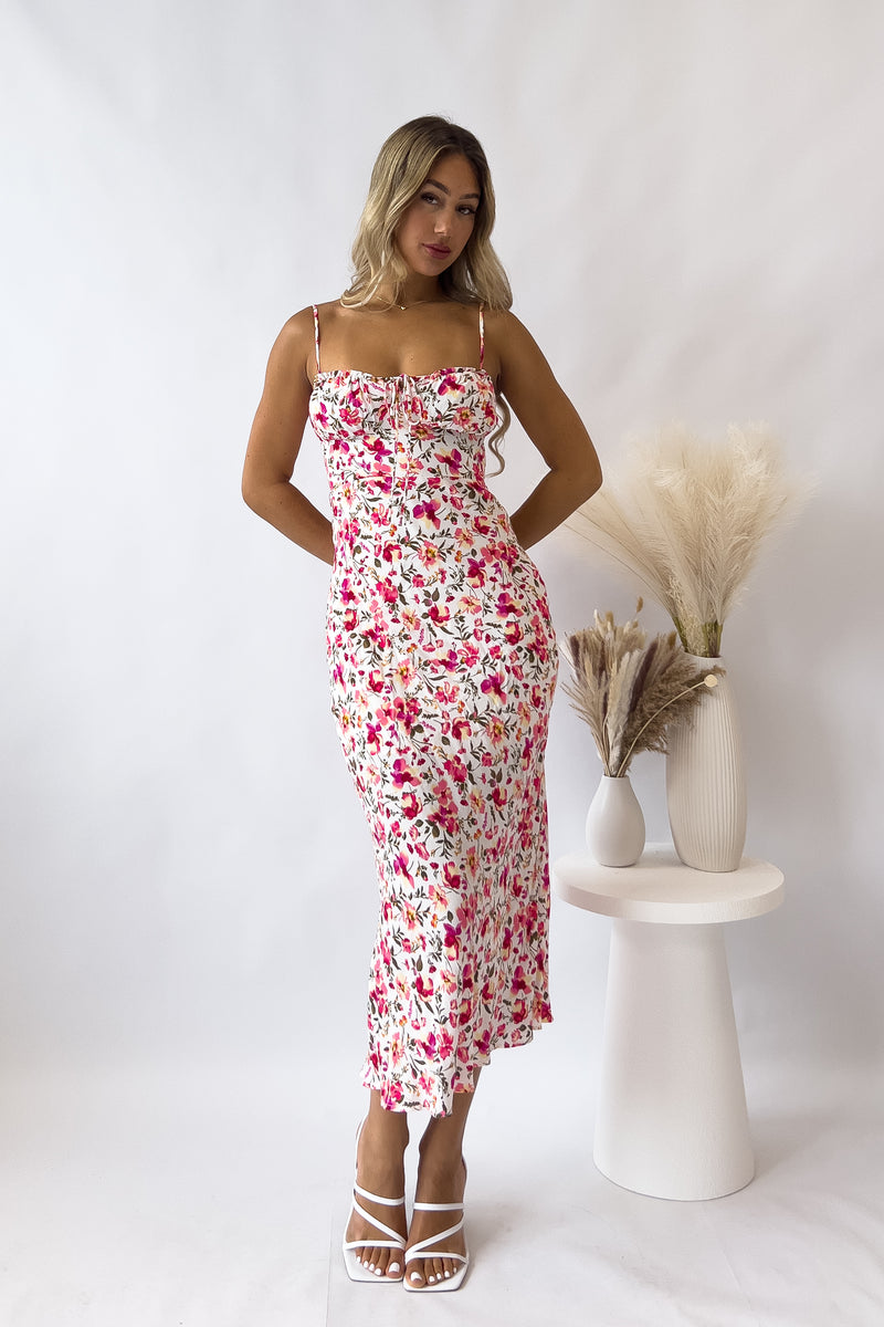 Eden Floral Midi Dress