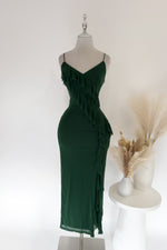 Abigail Midi Dress - Green