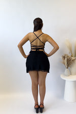 Estrella Mini Dress - Black