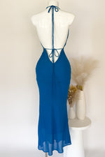 Blue Maxi Dress - SAMPLE SALE