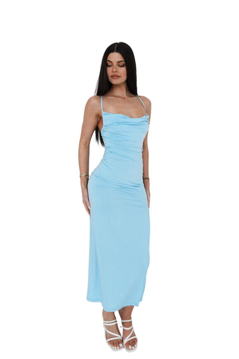 Yvaine Maxi Dress - Blue