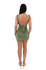 Freya Mini Dress - Khaki