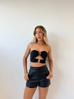 Lyon Leather Shorts