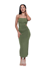 Kordyn Midi Dress - Olive