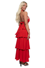 Chiara Maxi Dress - Red