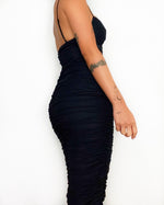 Rowan Midi Dress - Black