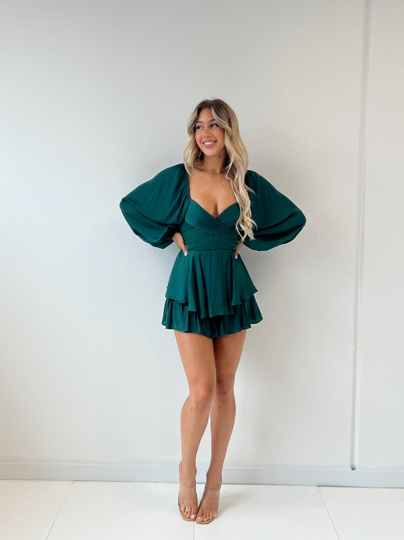 Laurie Playsuit - Green