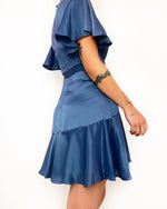 Tara Mini Dress - Midnight Blue