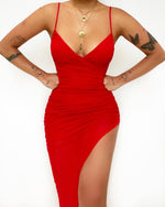 Vivian Maxi Dress - Red