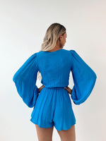 Cedar Playsuit - Blue