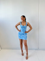 Alma Floral Mini Dress
