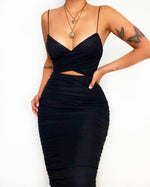 Rowan Midi Dress - Black