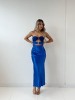 Lucas Maxi Dress - Blue
