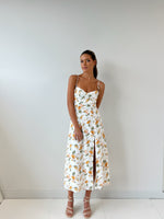 Amiah Floral Midi Dress