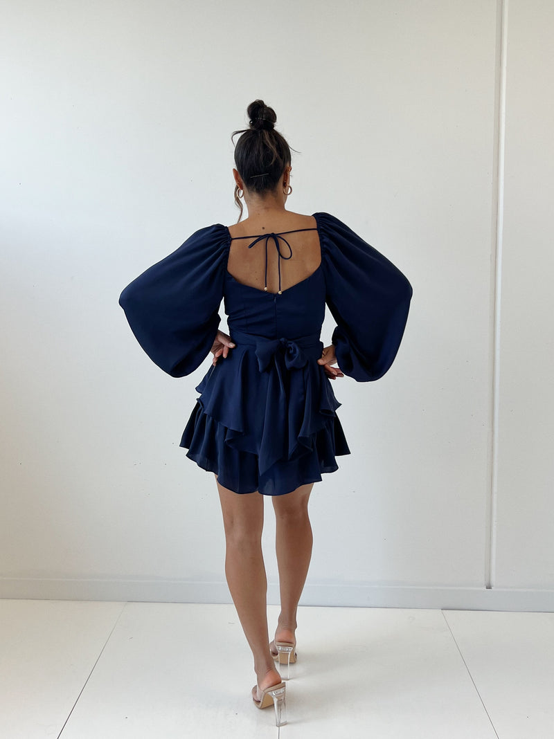 Laurie Playsuit - Navy