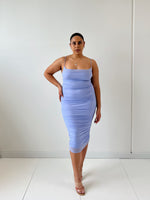 Callan Midi Dress - Cornflower Blue