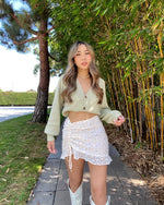 Summertime Floral Mini Skirt
