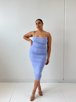 Callan Midi Dress - Cornflower Blue